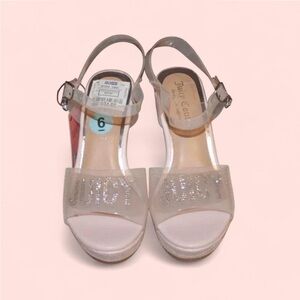 Juicy Couture Light Pink JUICY Heels NWT